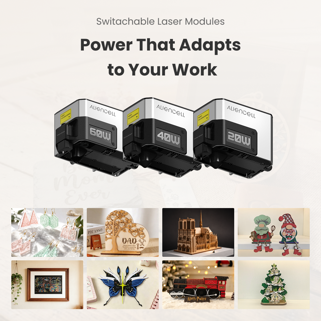 Aliencell X1 Diode Laser Cutter and Engraver