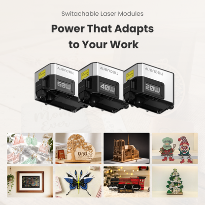 Aliencell X1 Diode Laser Cutter and Engraver