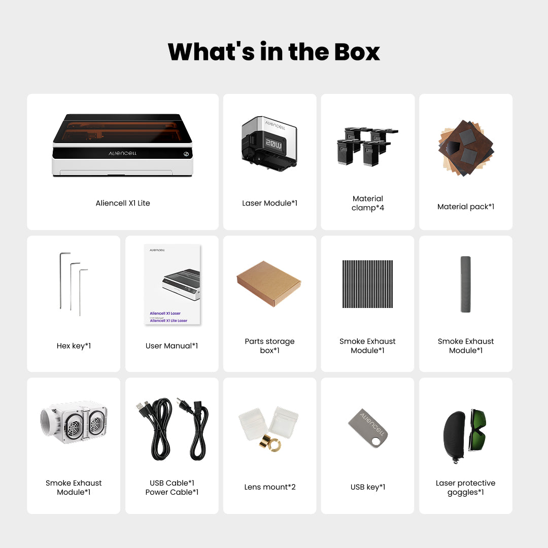 Aliencell X1 Lite Diode Laser Cutter and Engraver