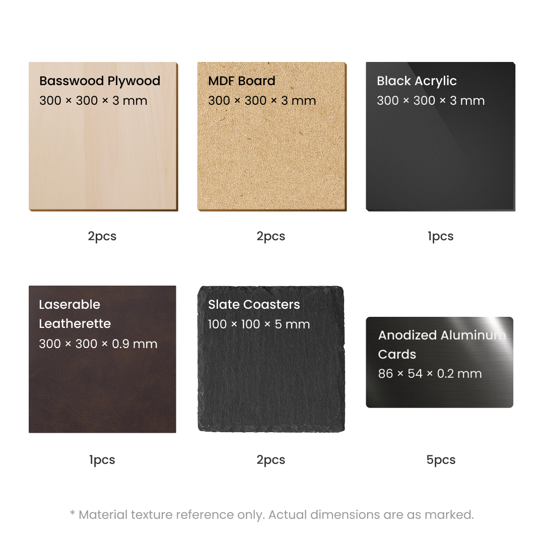 Aliencell Laser Engraving Material Package