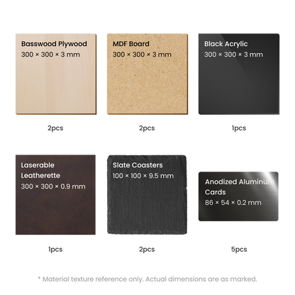 Aliencell Laser Engraving Material Package