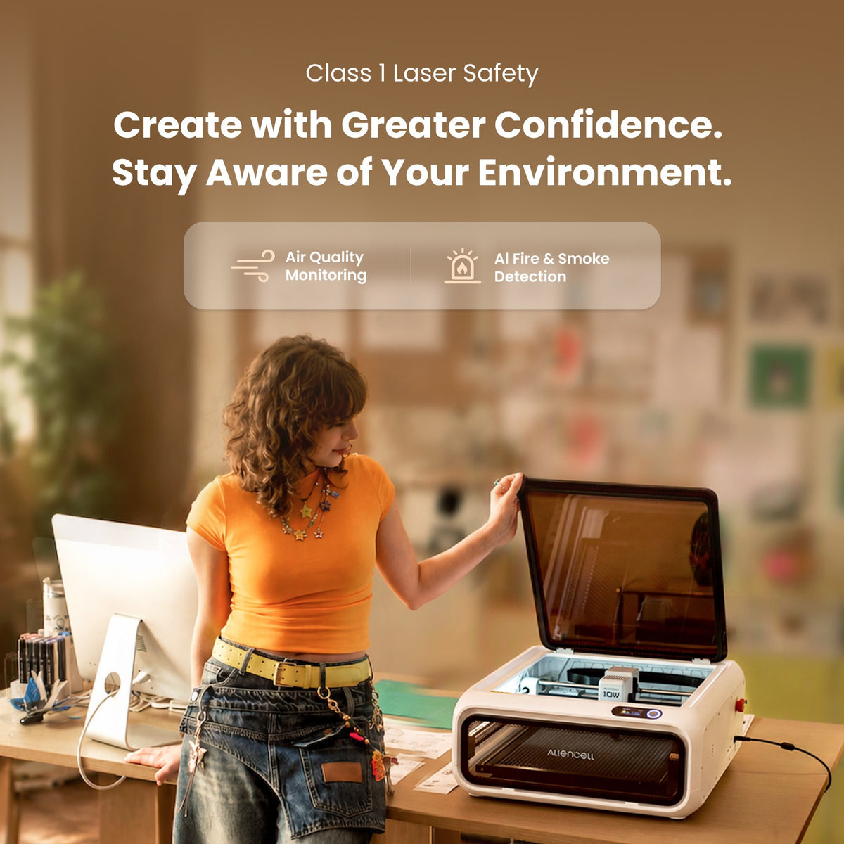 Aliencell E1 Diode Laser Cutter and Engraver
