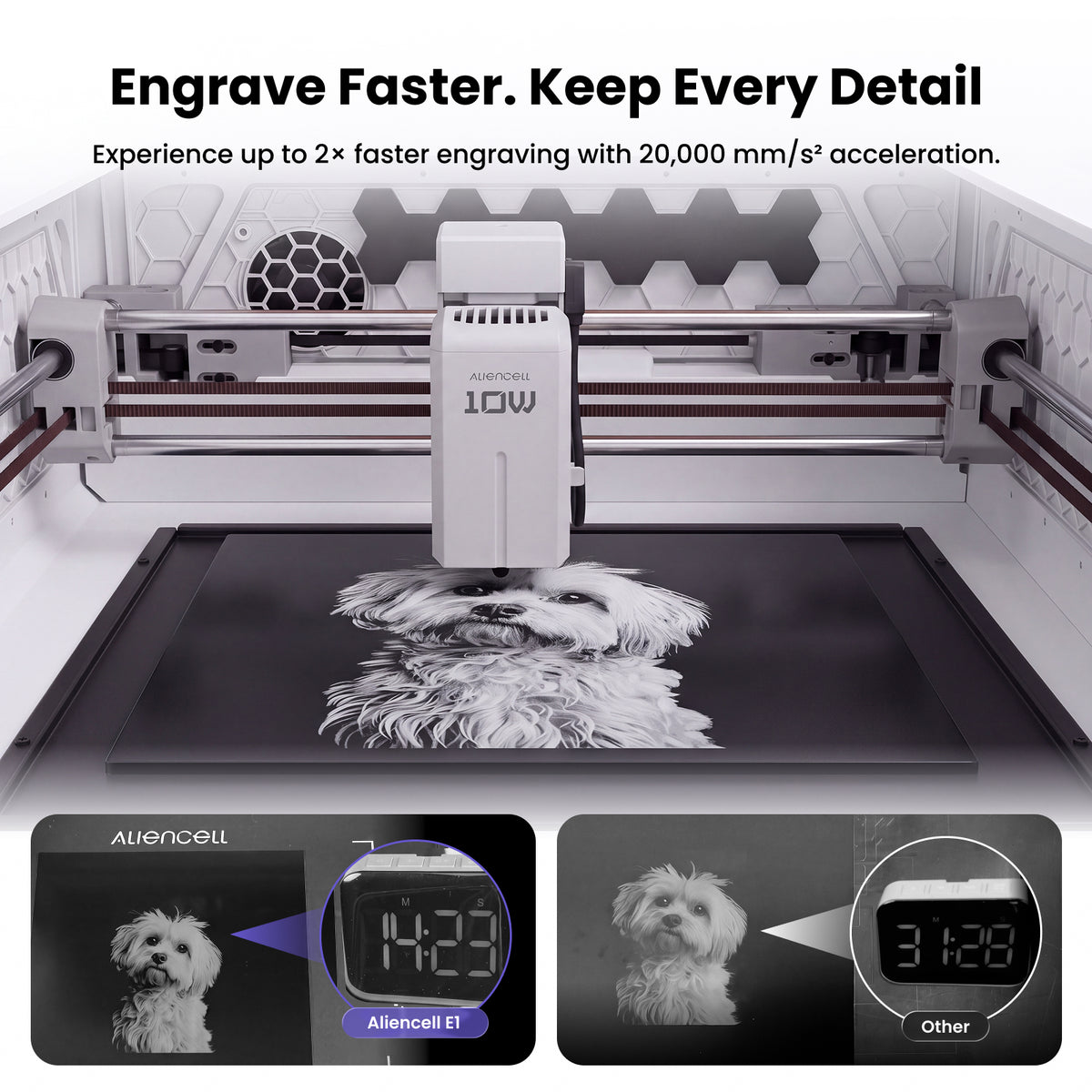 Aliencell E1 Diode Laser Cutter and Engraver