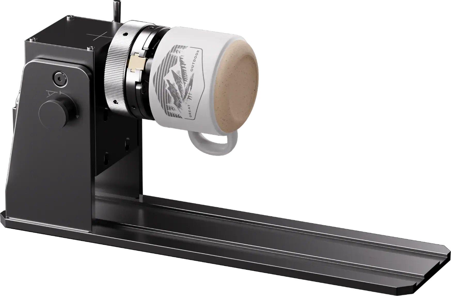 Aliencell rotary attachment for round & irregular bases