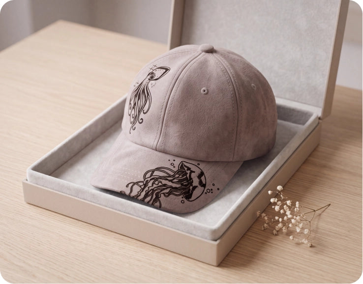 Personalized engraved cap