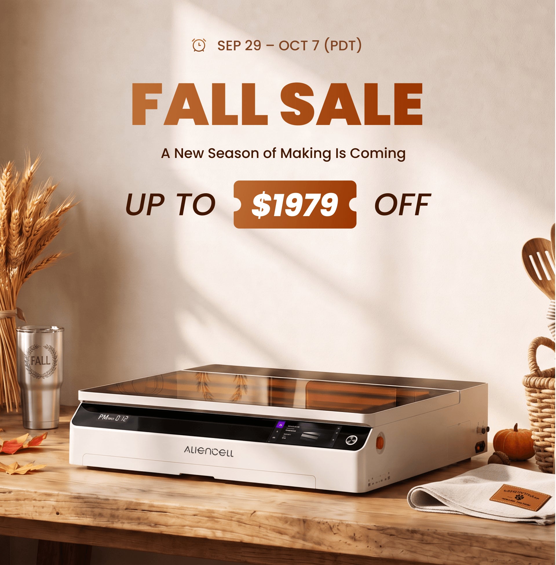 FALL SALE Up to $1979 OFF