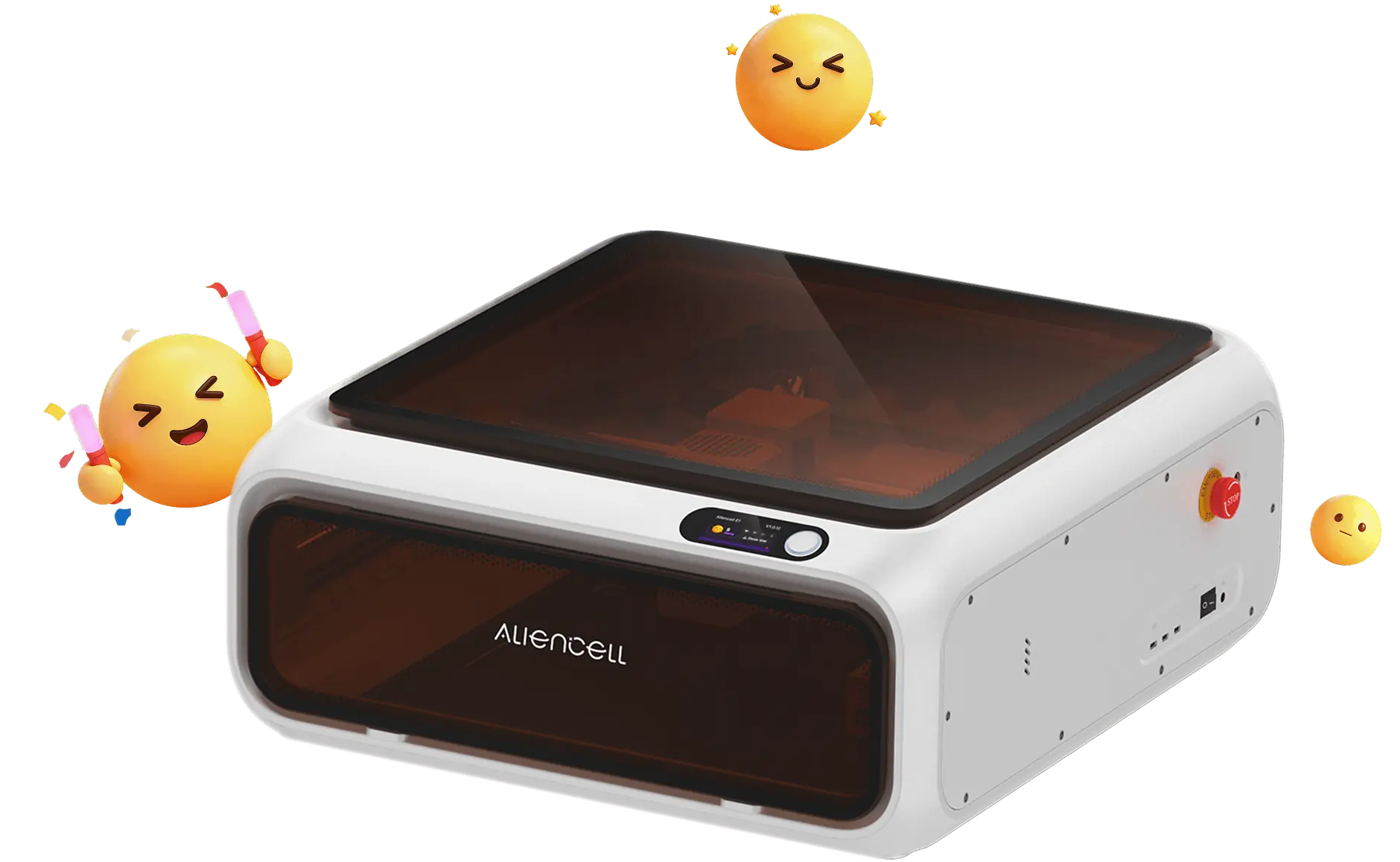 Aliencell E1 laser engraver and accessories