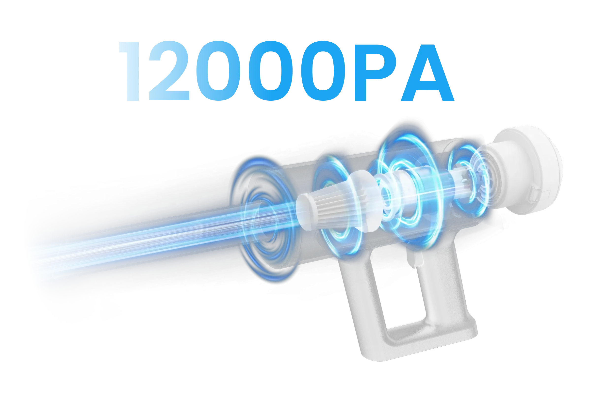 Powerful Suction for Fast, Effortless Cleanups