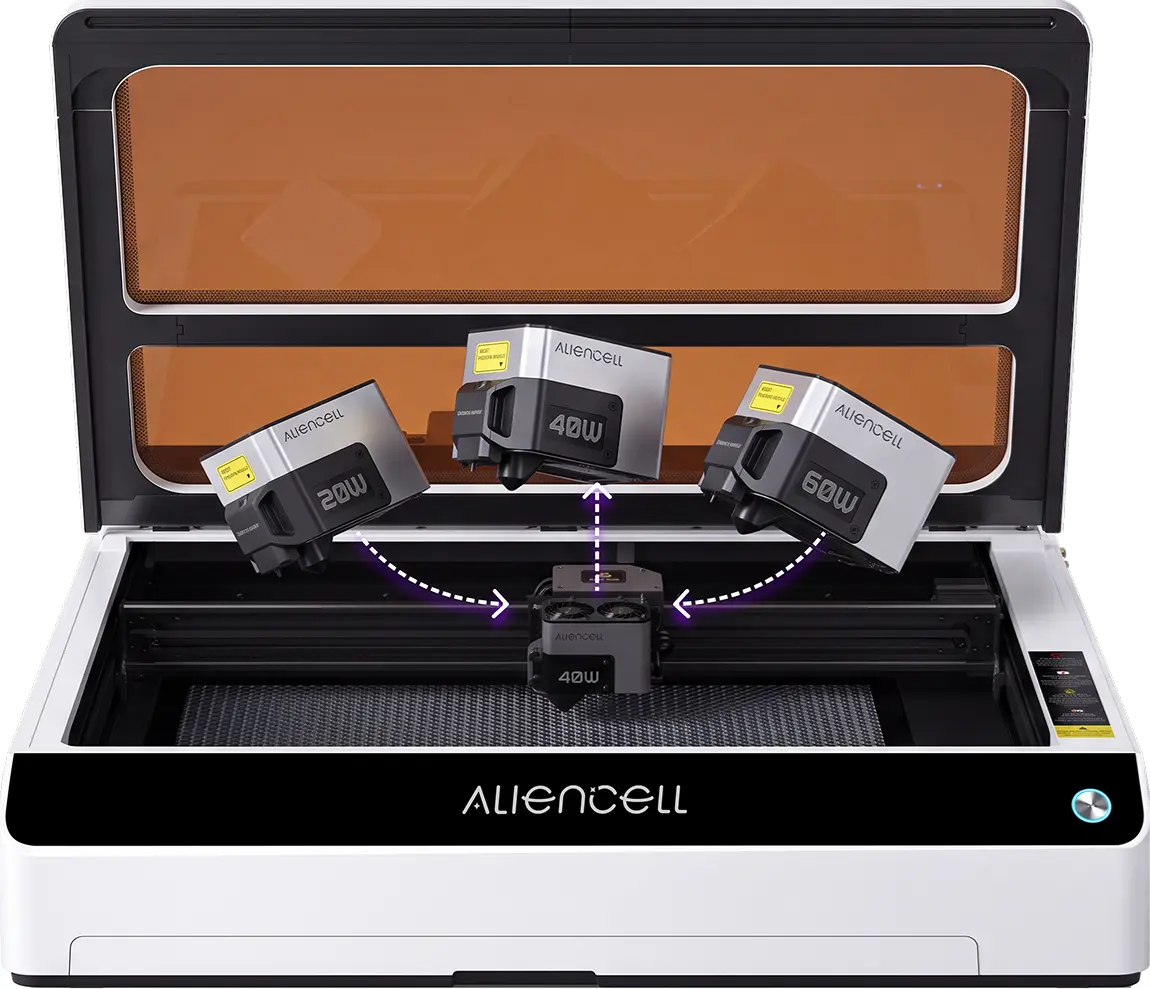Aliencell X1 interchangeable laser modules