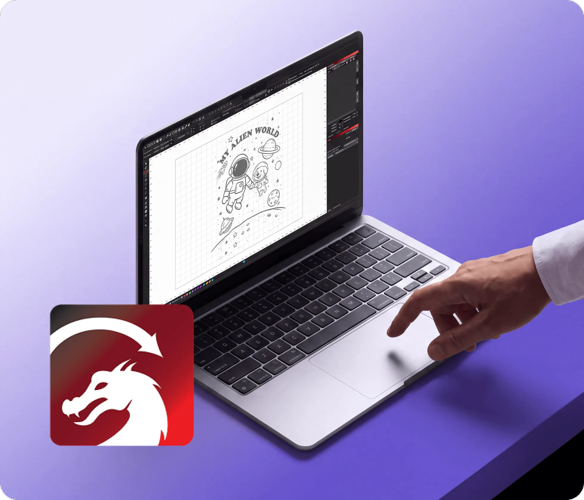 LightBurn Compatible software preview
