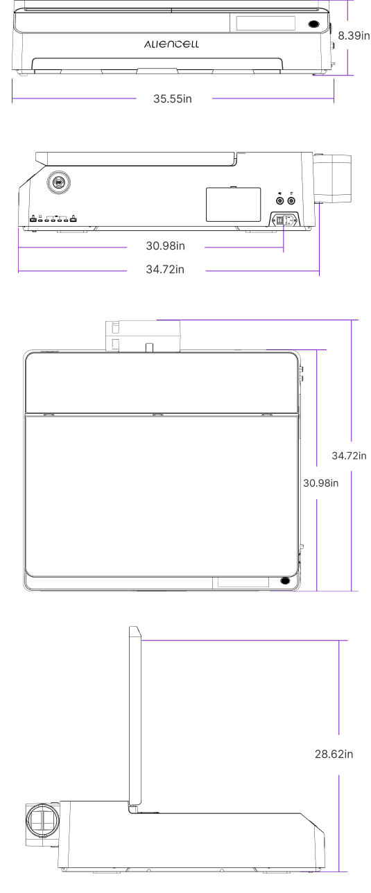 Aliencell X1 Specification one